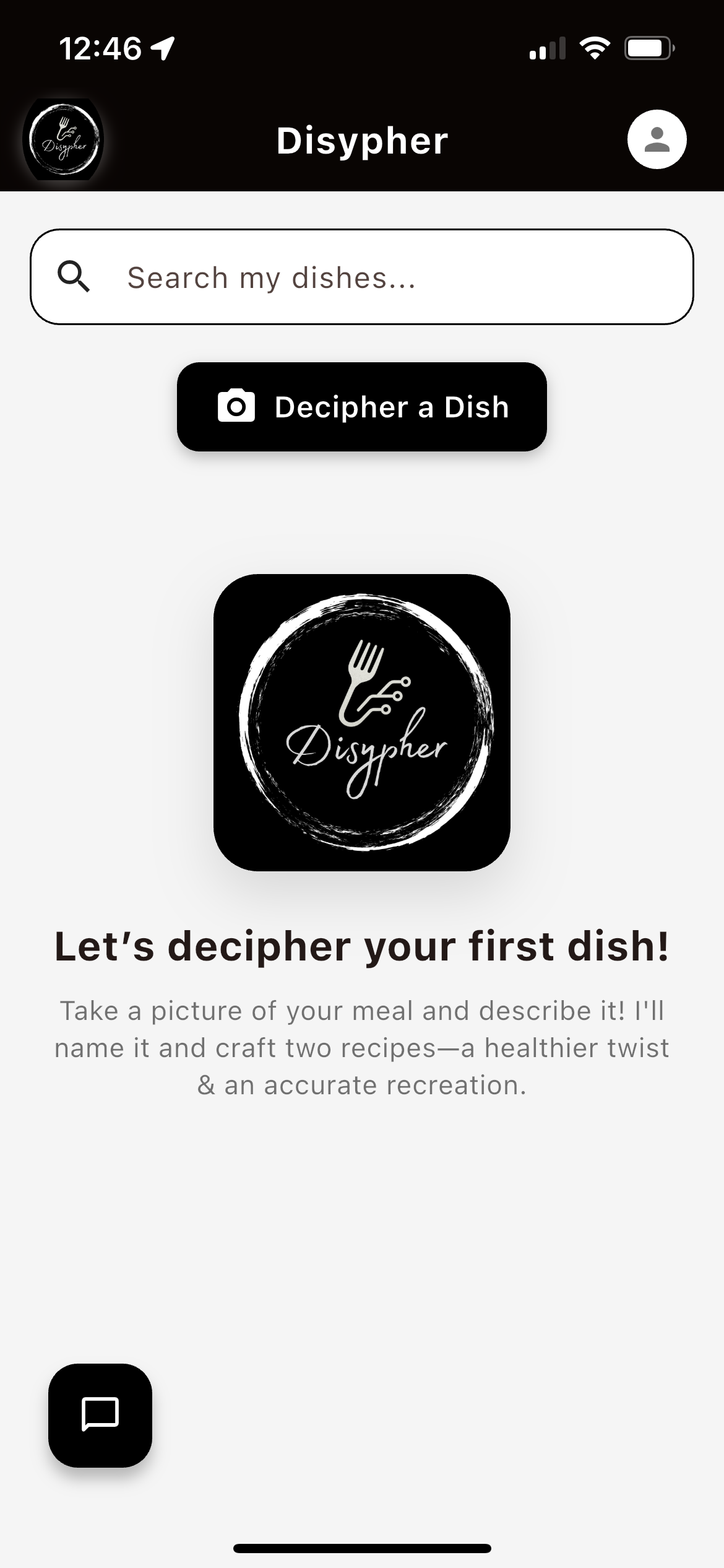 Disypher app screenshot